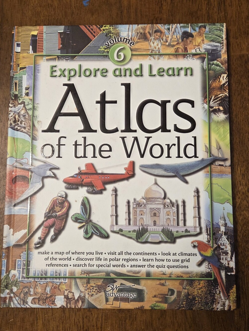 Explore and Learn Atlas of the World Volume 6 Southwestern Advantage Book